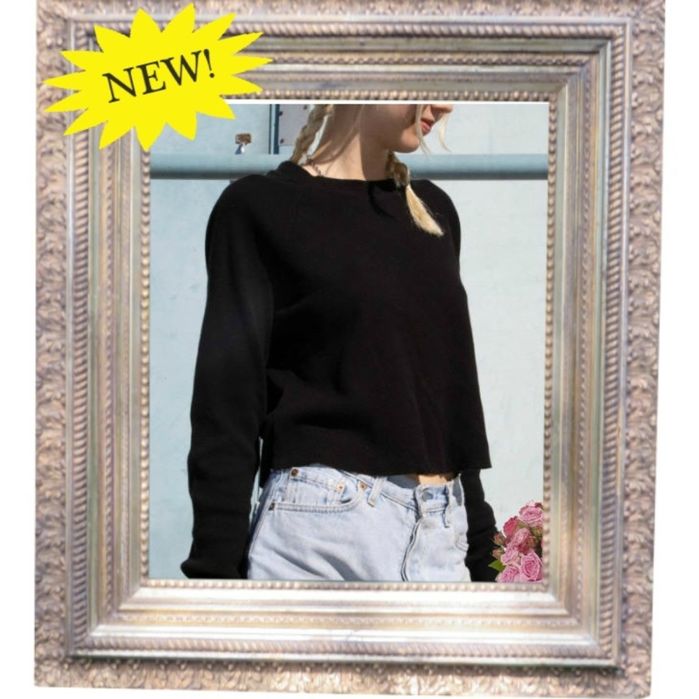 Brandy Melville Abigail thermal waffle print john galt